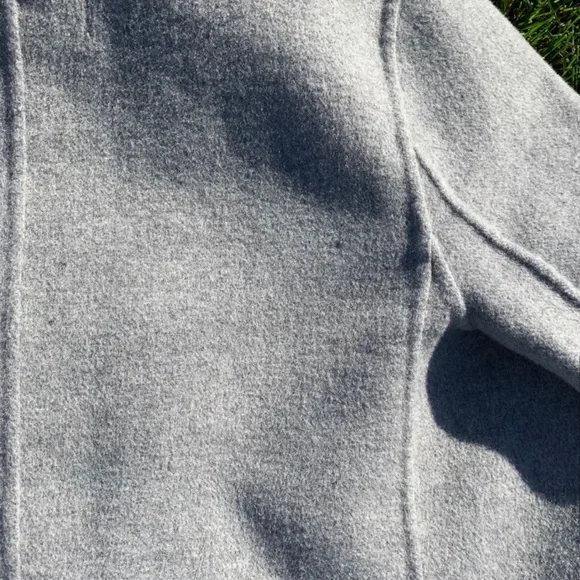 SOLD 💕 Soia & Kyo isadora grey lapel long belted wrap coat maxi duo tone 2 smal - Picture 9 of 9